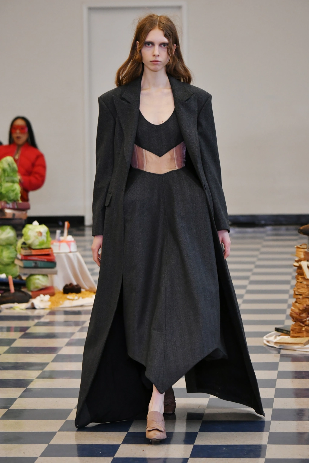 服装设计，设计师Carly Mark参加纽约时装周