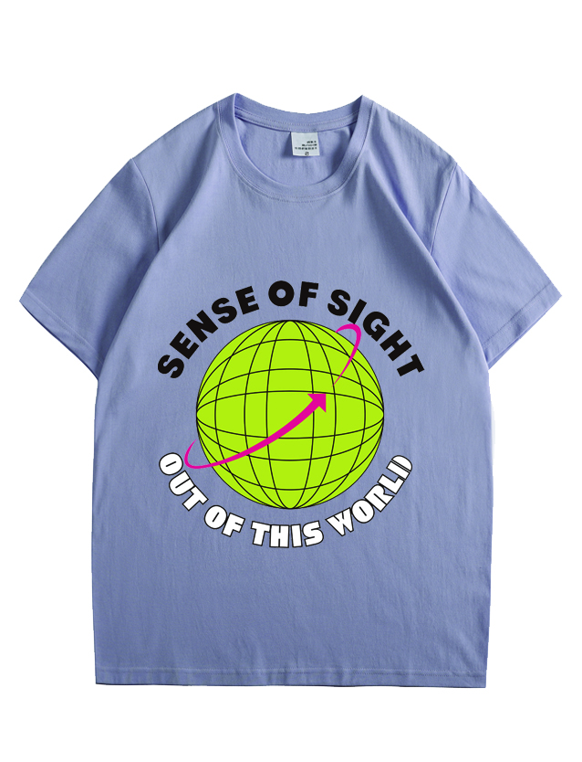 服装效果图-青色地球仪 简约 花型图案