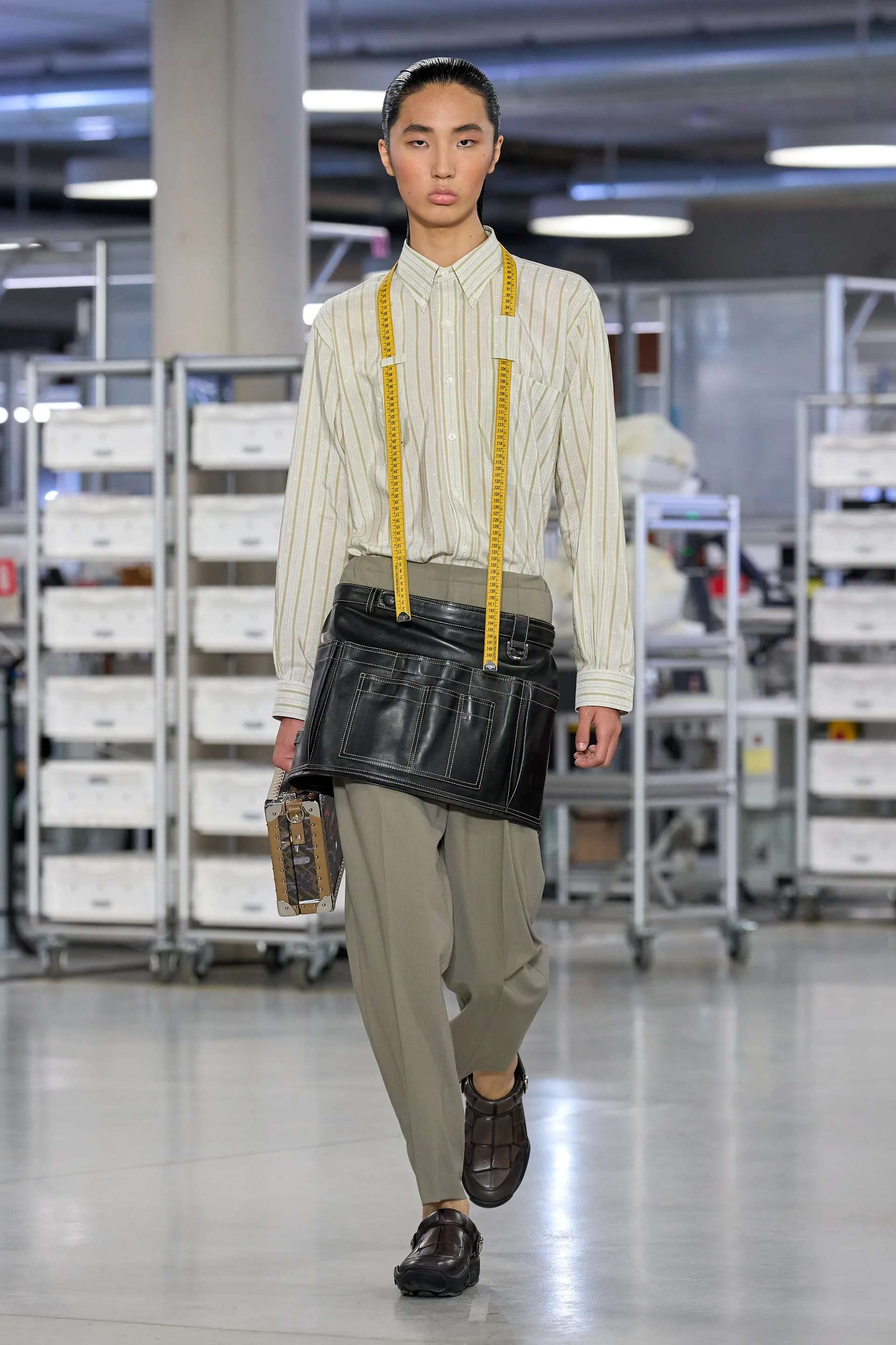 服装设计图，fendi2024春夏男装系列