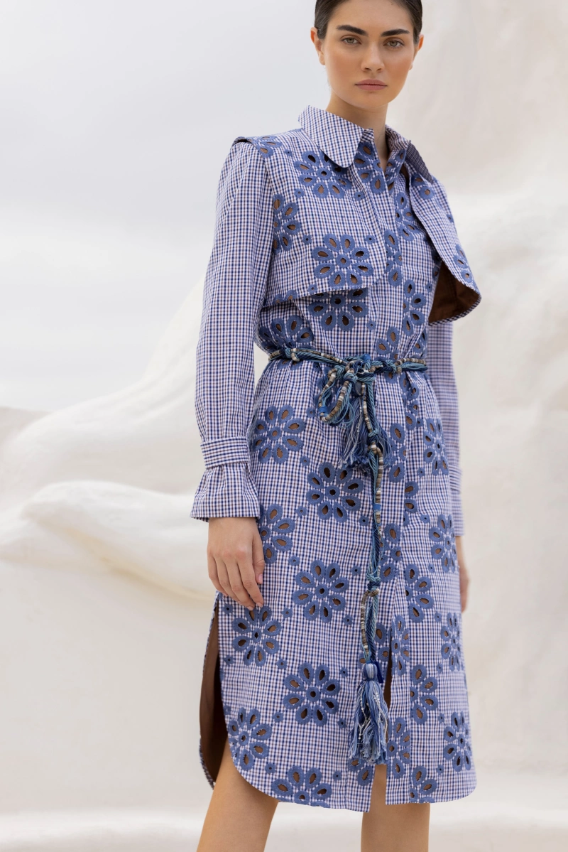 波西米亚连衣裙，Silvia Tcherassi 2023 秋季时装系列发布