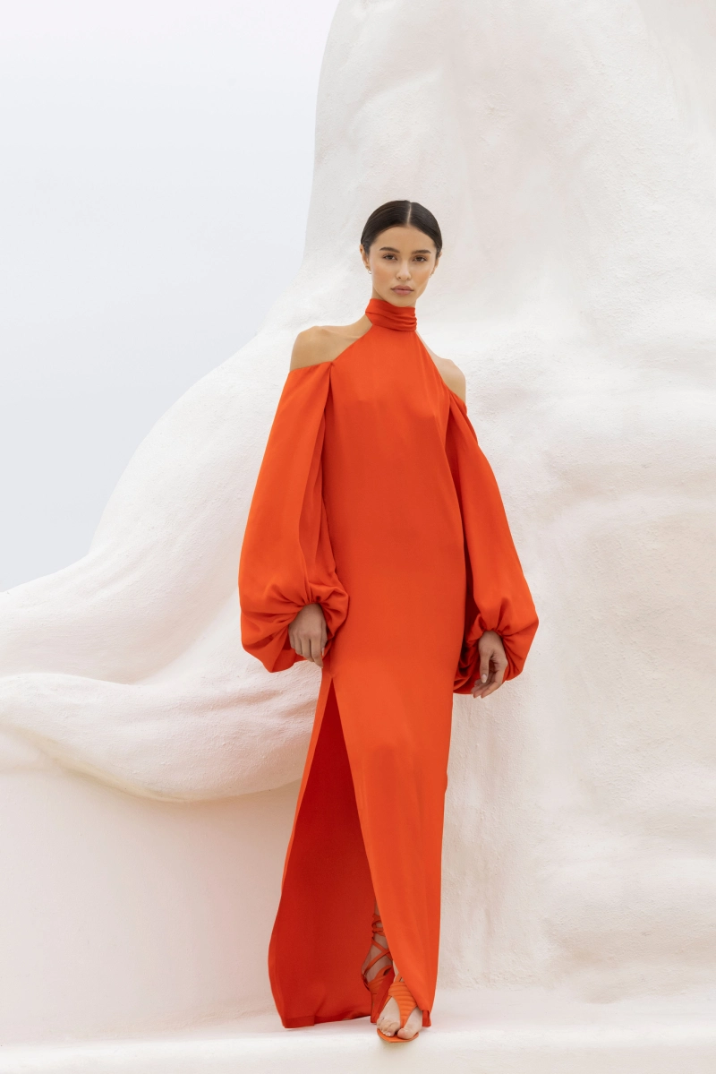 波西米亚连衣裙，Silvia Tcherassi 2023 秋季时装系列发布