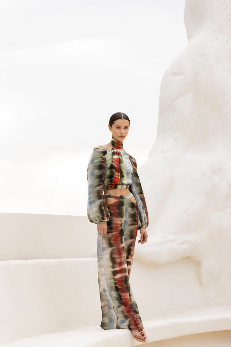 波西米亚风连衣裙，Silvia Tcherassi 2023 秋季时装系列发布