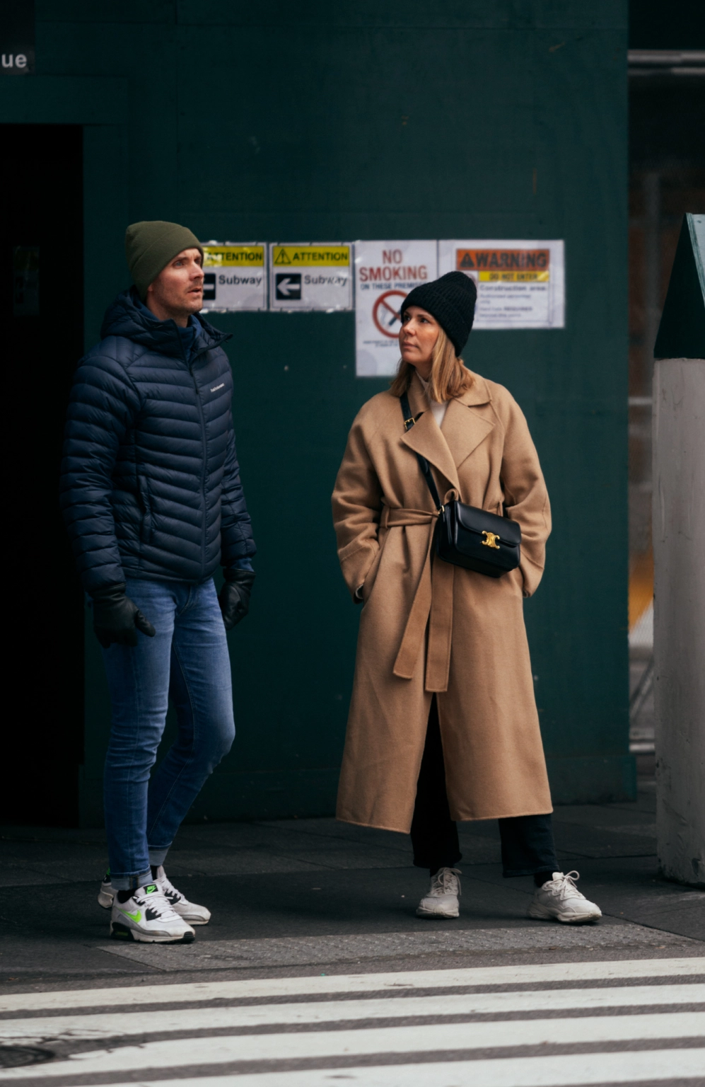 夹克外套，回归的秋装外套刷新了纽约街头的秋季色彩