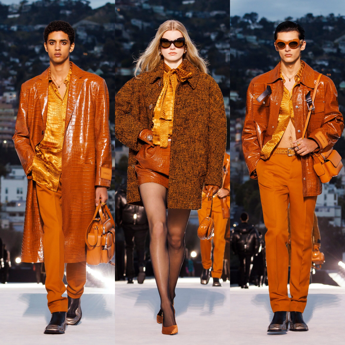 巴黎时装周，Versace 2023 秋冬系列服装设计