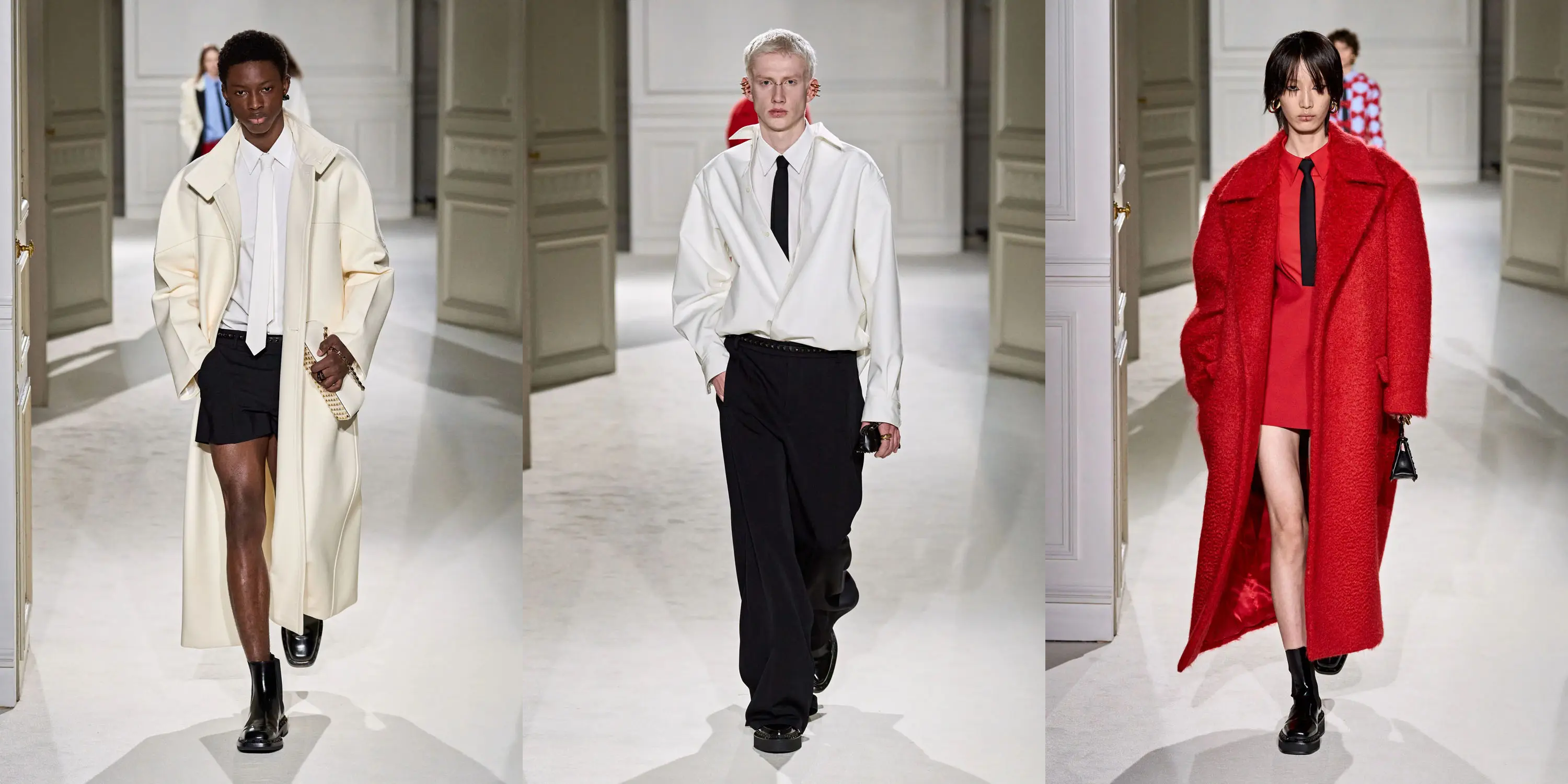 巴黎时装周服装设计，Valentino2023秋冬系列