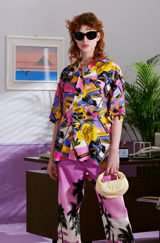 服装设计，露营衬衫，潮牌Palm Angels 2023春夏系列的迈阿密之旅