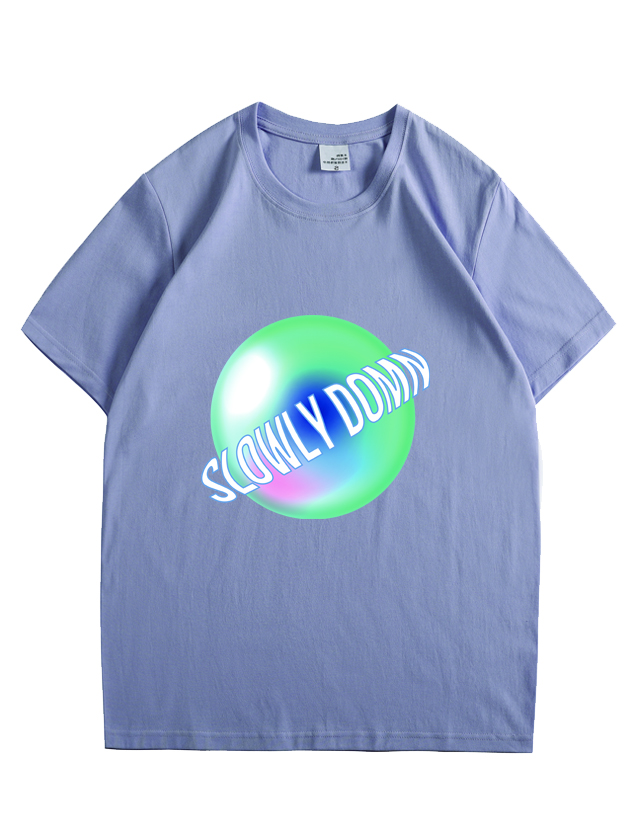 服装效果图-彩色星球 个性 花型图案