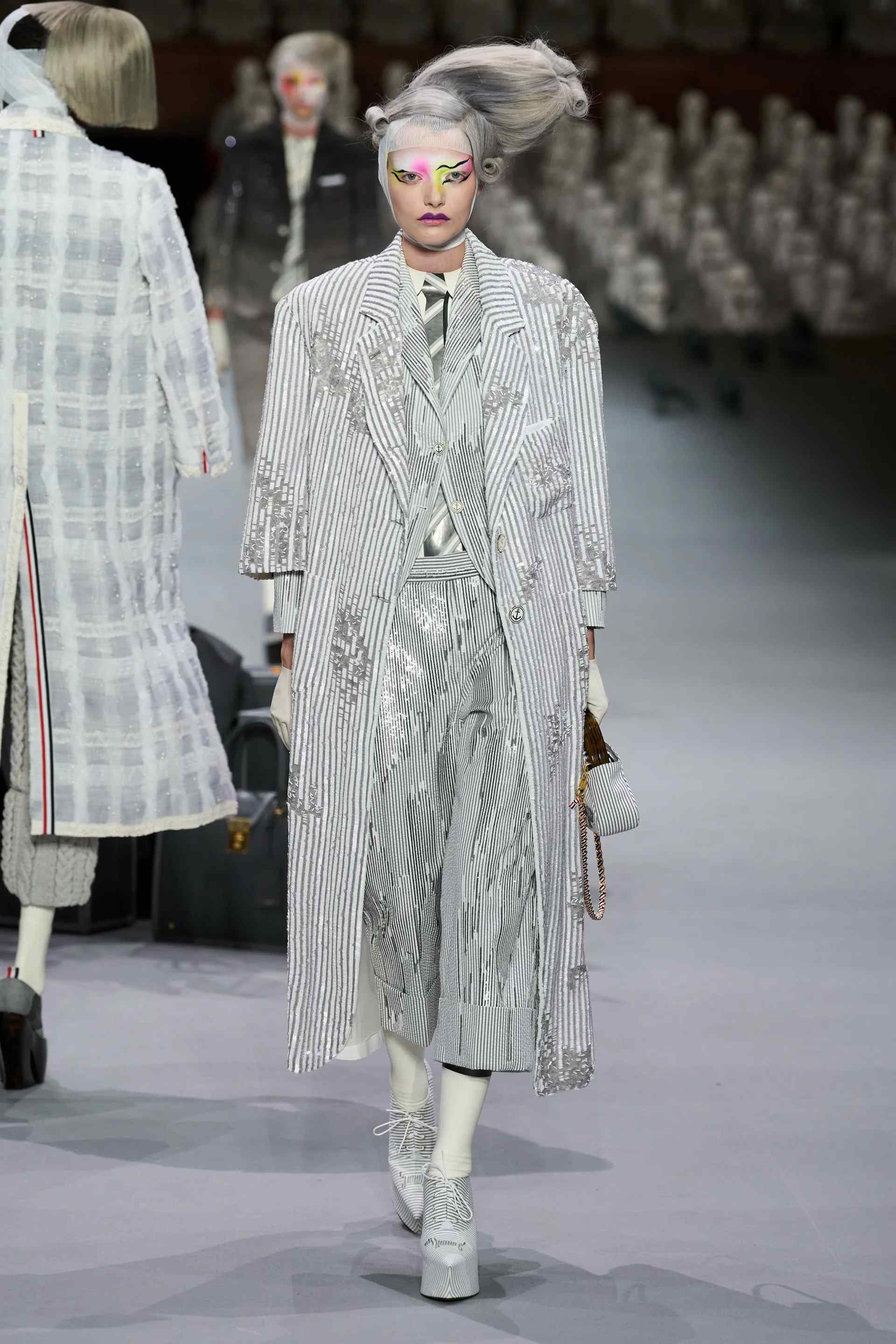 服装设计图，Thom Browne2023秋冬高定系列