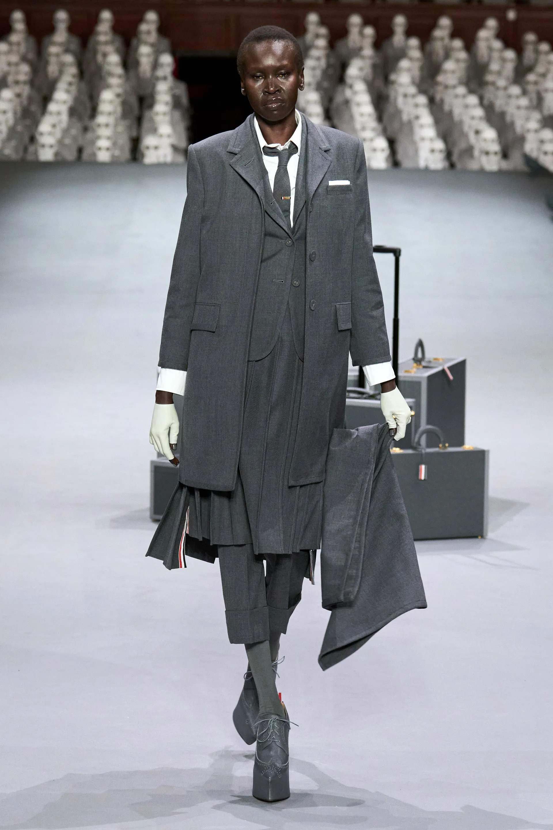 服装设计图，Thom Browne2023秋冬高定系列