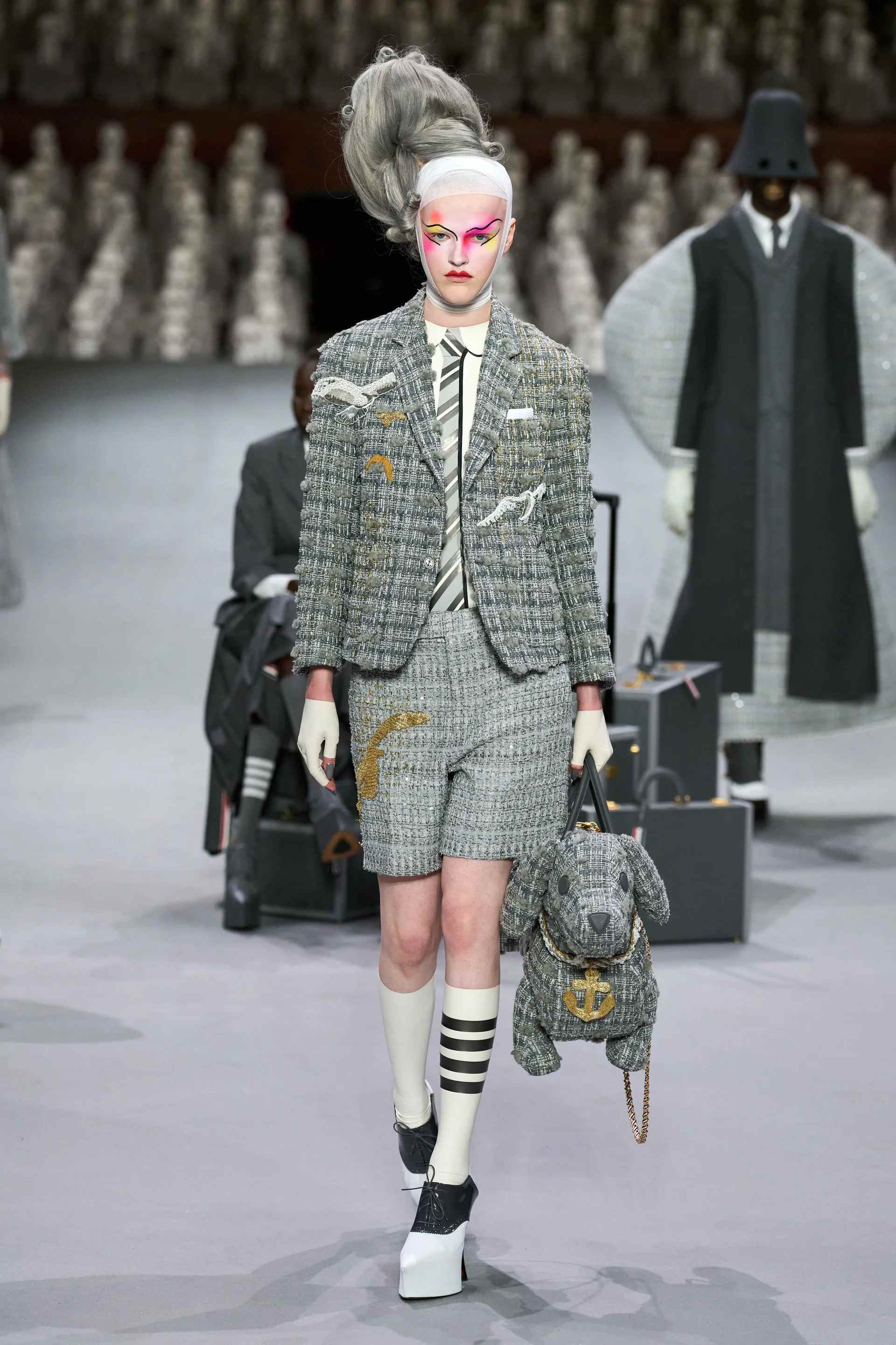 服装设计图，Thom Browne2023秋冬高定系列