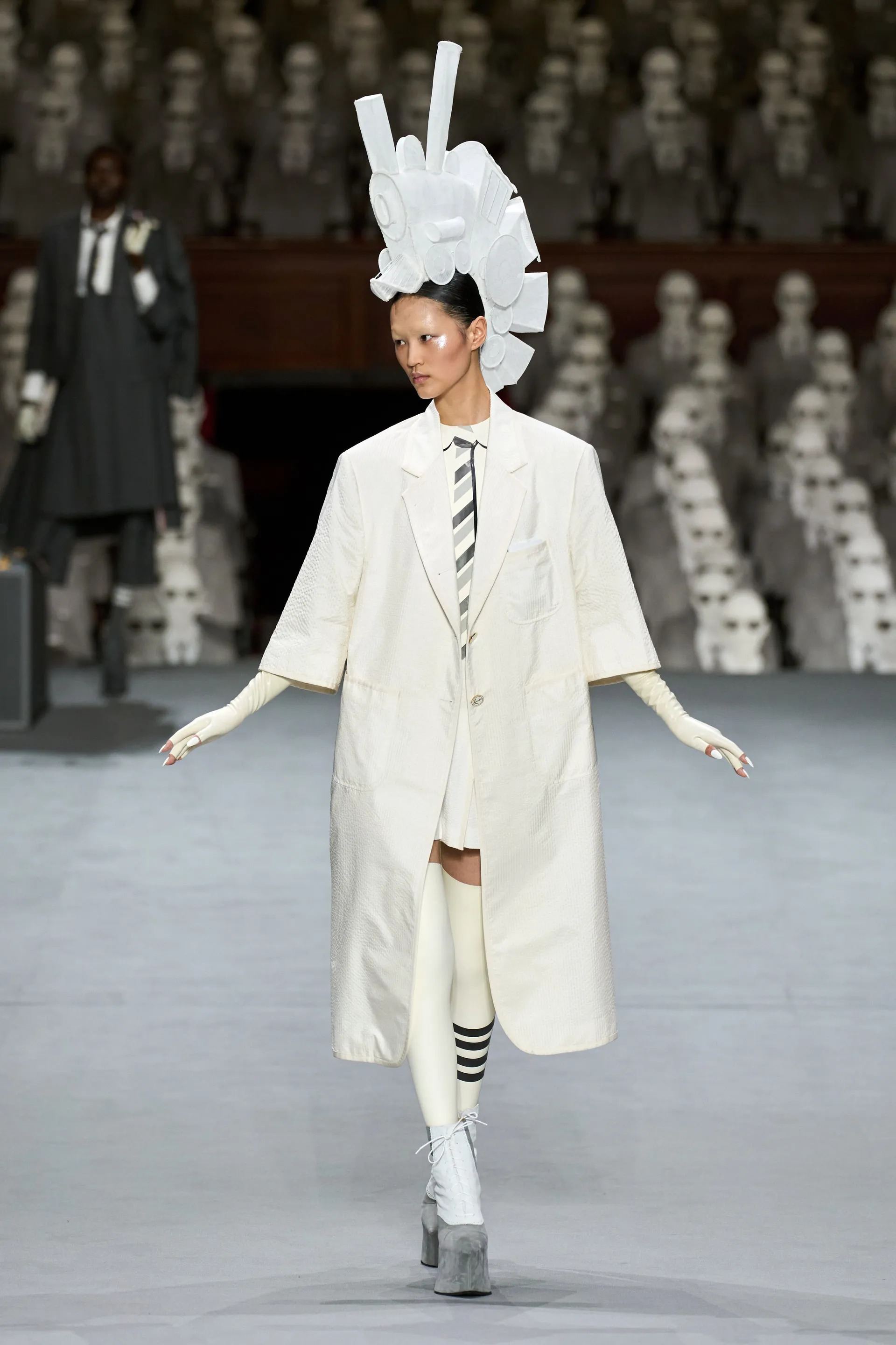 服装设计图，Thom Browne2023秋冬高定系列