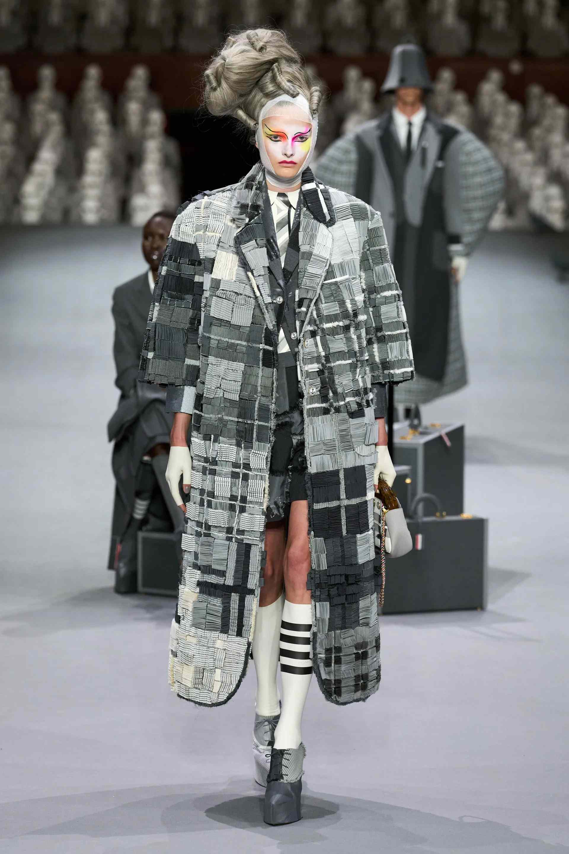 服装设计图，Thom Browne2023秋冬高定系列