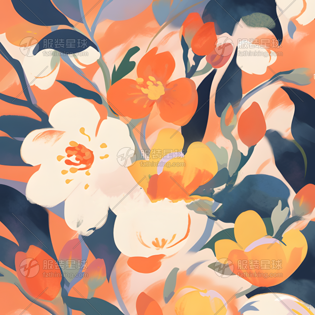 油画花卉
