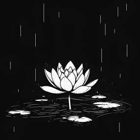 浮世绘莲花