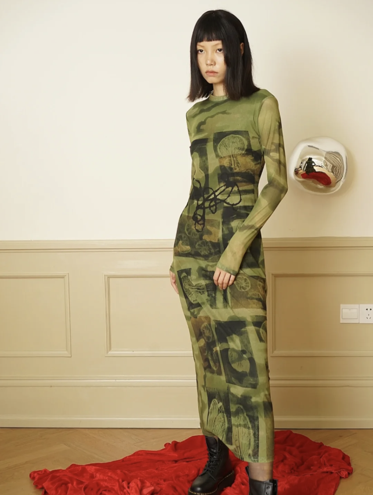 迷彩印花图案，图案设计
