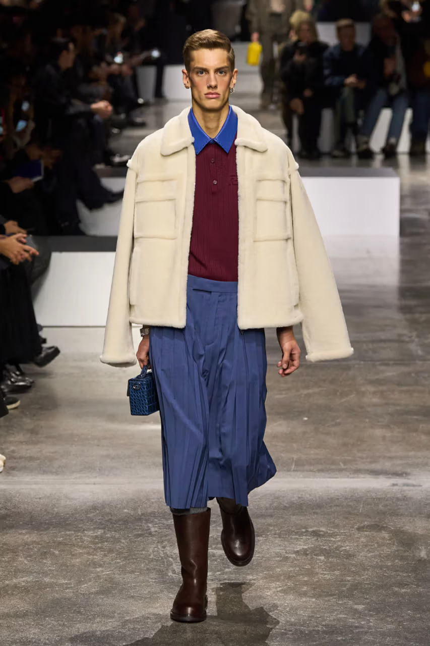 Fendi 2024秋冬男装，服装设计