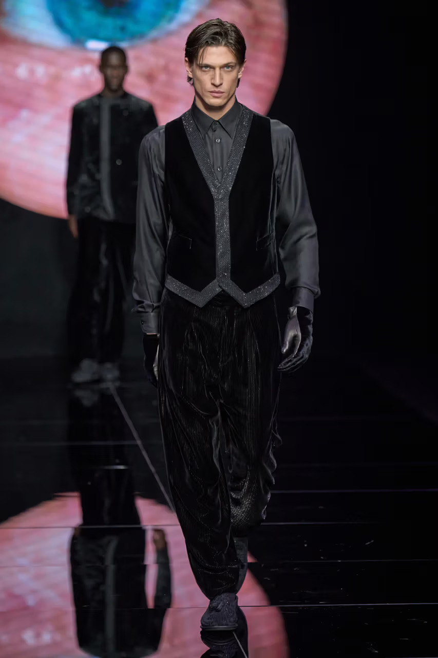 Giorgio Armani 2024秋冬男装，服装设计