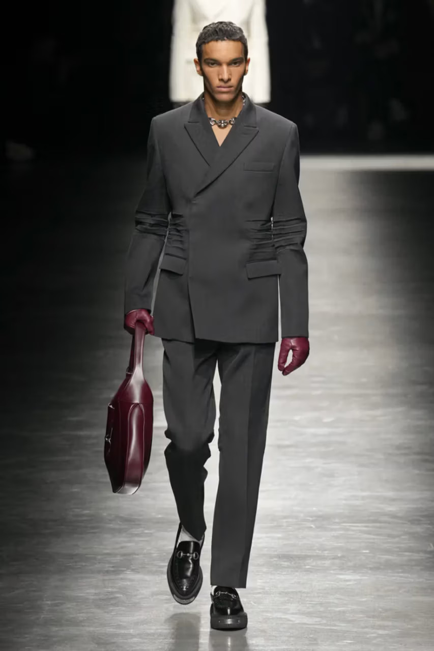 GUCCI 2024秋冬男装，服装设计