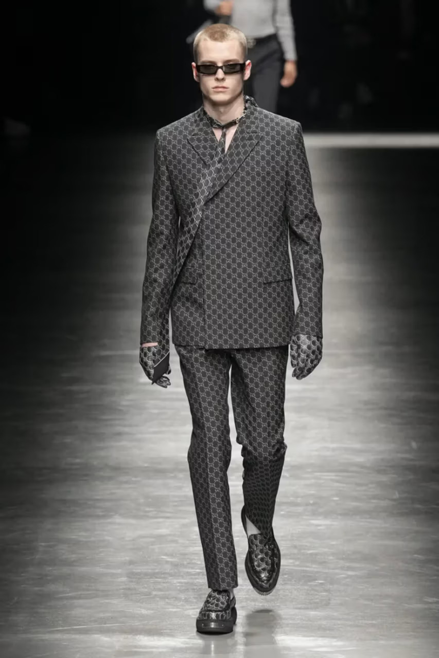 GUCCI 2024秋冬男装，服装设计