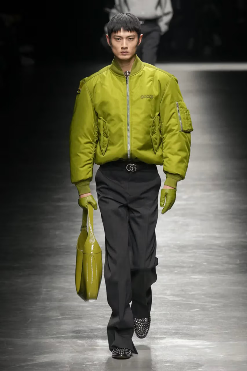 GUCCI 2024秋冬男装，服装设计