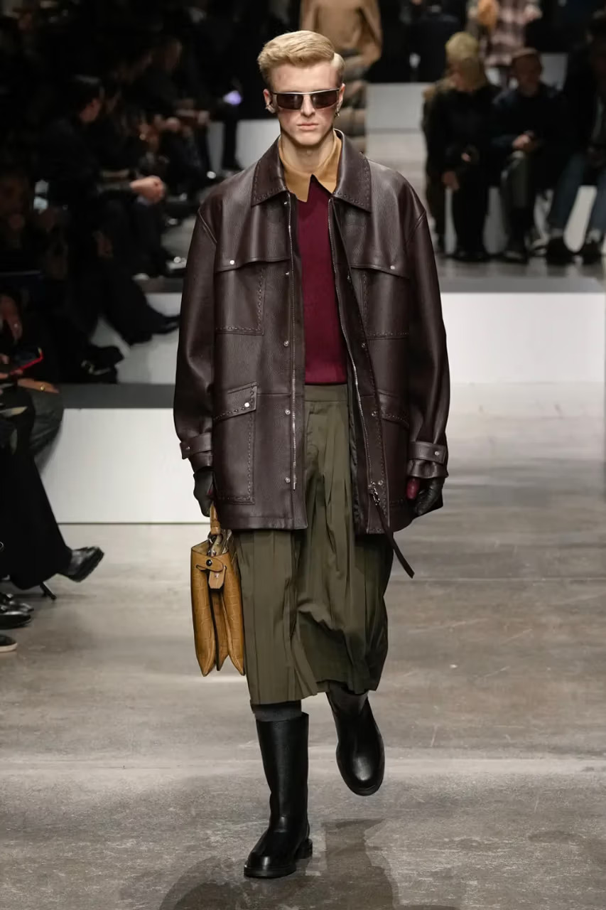 Fendi 2024秋冬男装，服装设计