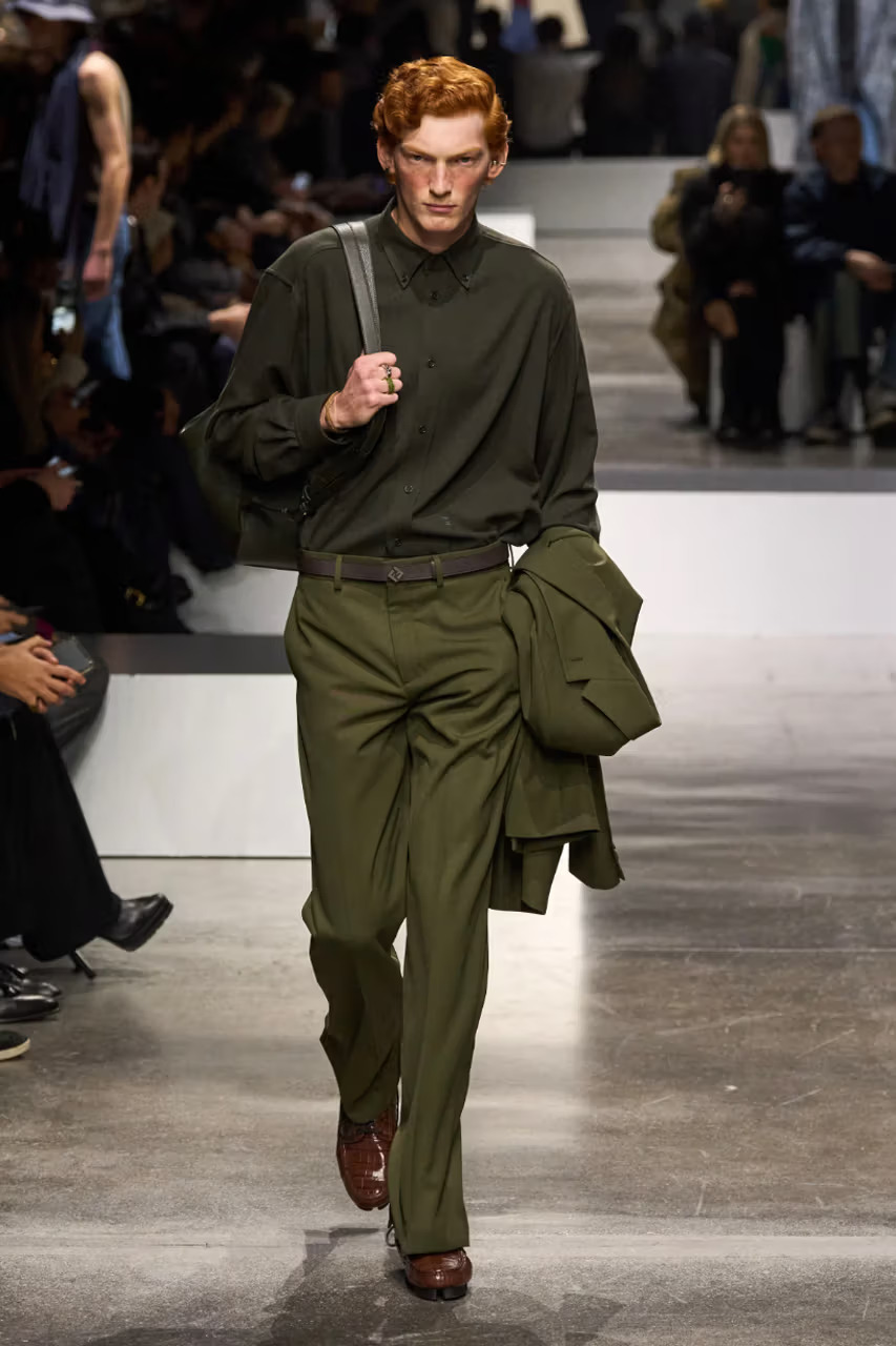 Fendi 2024秋冬男装，服装设计