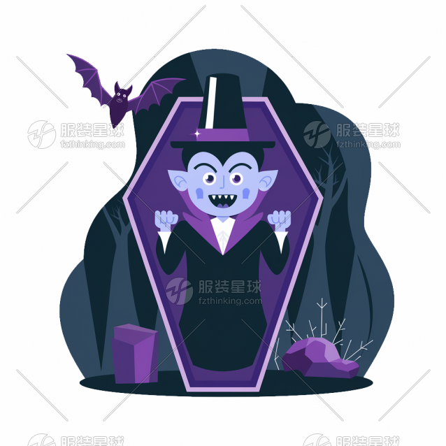躺在棺材里的吸血鬼