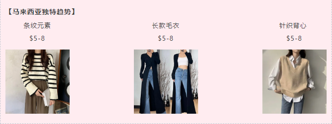 东南亚女装跨境秋冬选品