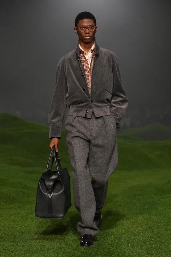 Zegna 2025秋冬男装系列，时尚男装设计