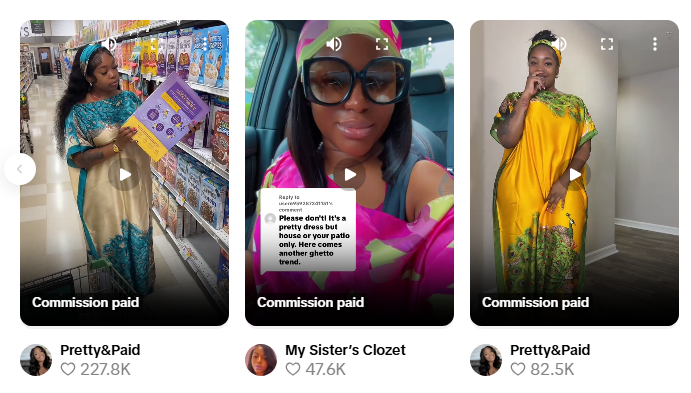 服装跨境电商,非洲印花长袍TikTok Shop美区月销3.8w件