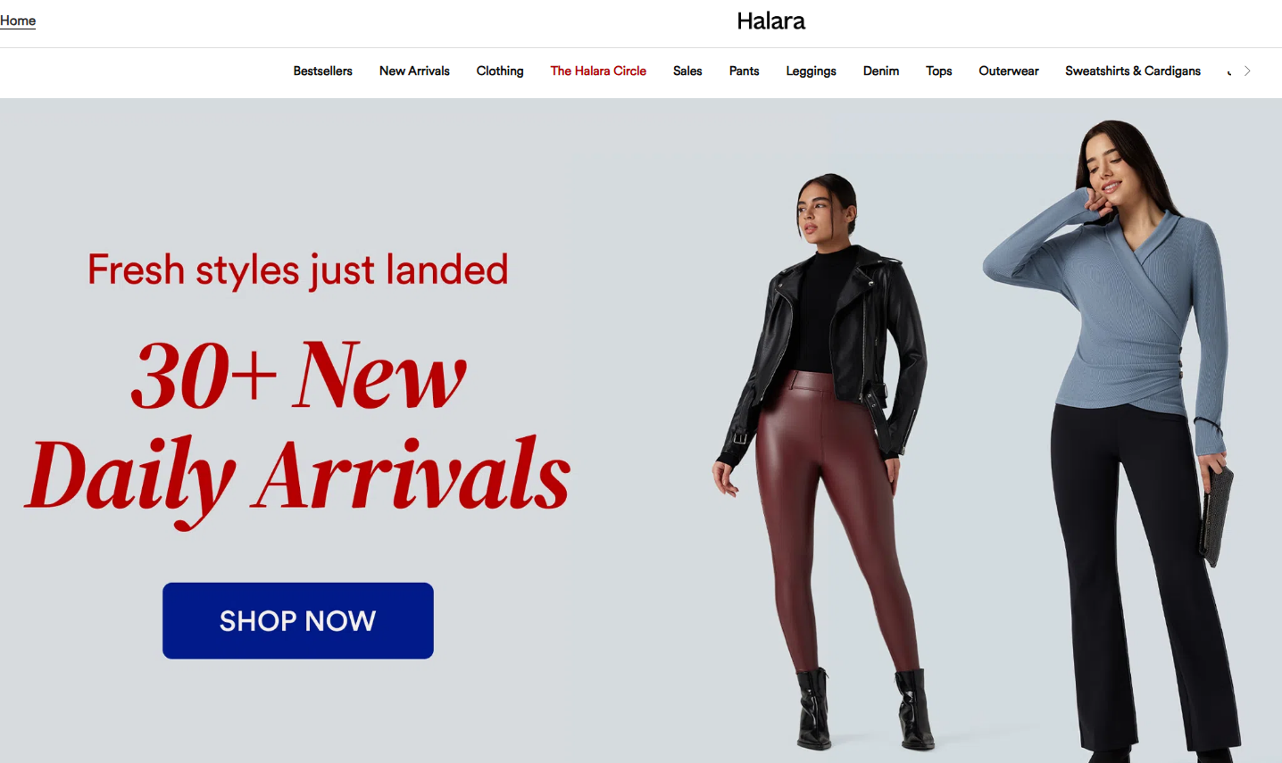 服装跨境电商品牌，“平价版Lululemon”的HALARA