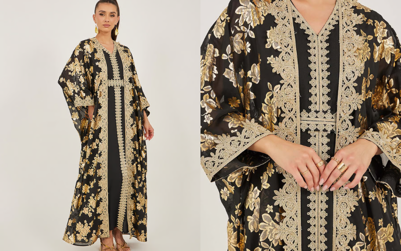 中东服装跨境电商，中东女装abaya