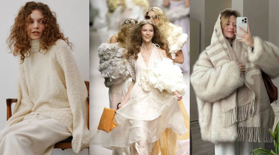 Pantone 2026 年度流行色「云上舞白」怎么穿搭更好看？