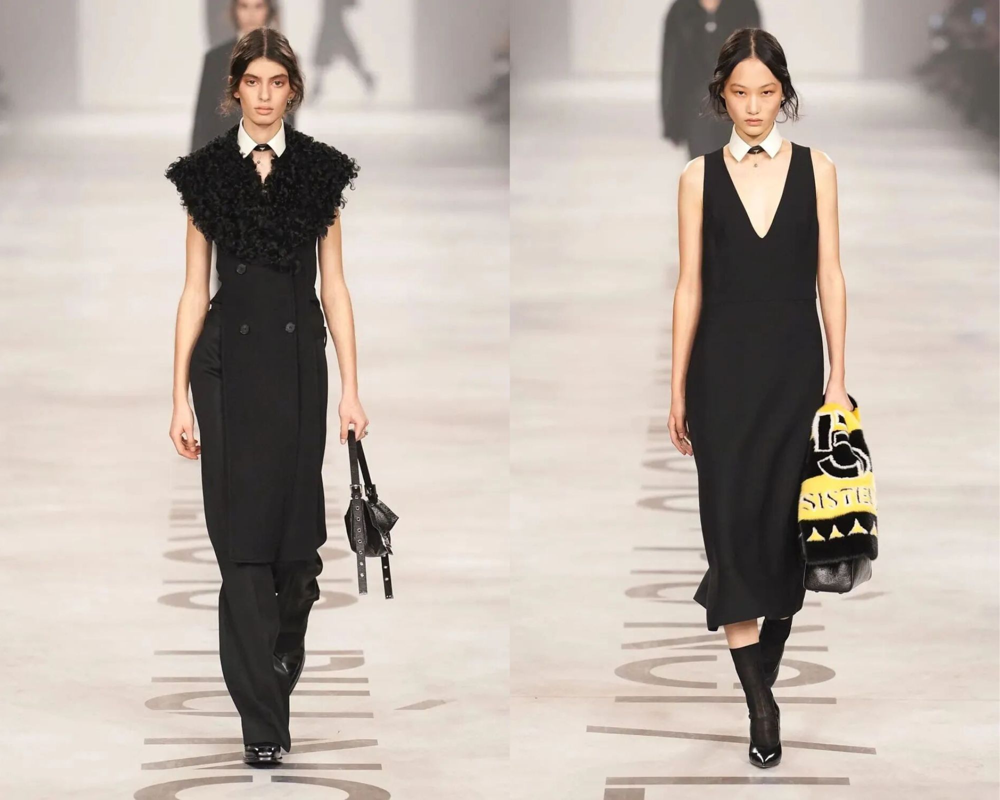 米兰时装周服装设计,FENDI 2026秋冬系列