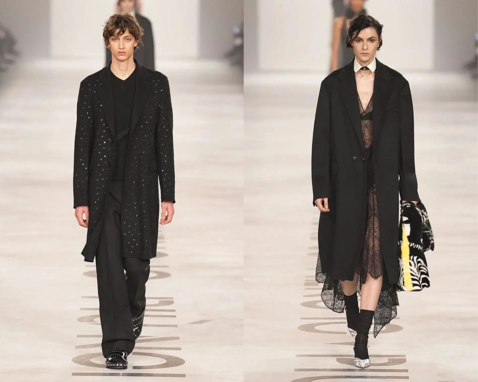 米兰时装周服装设计,FENDI 2026秋冬系列