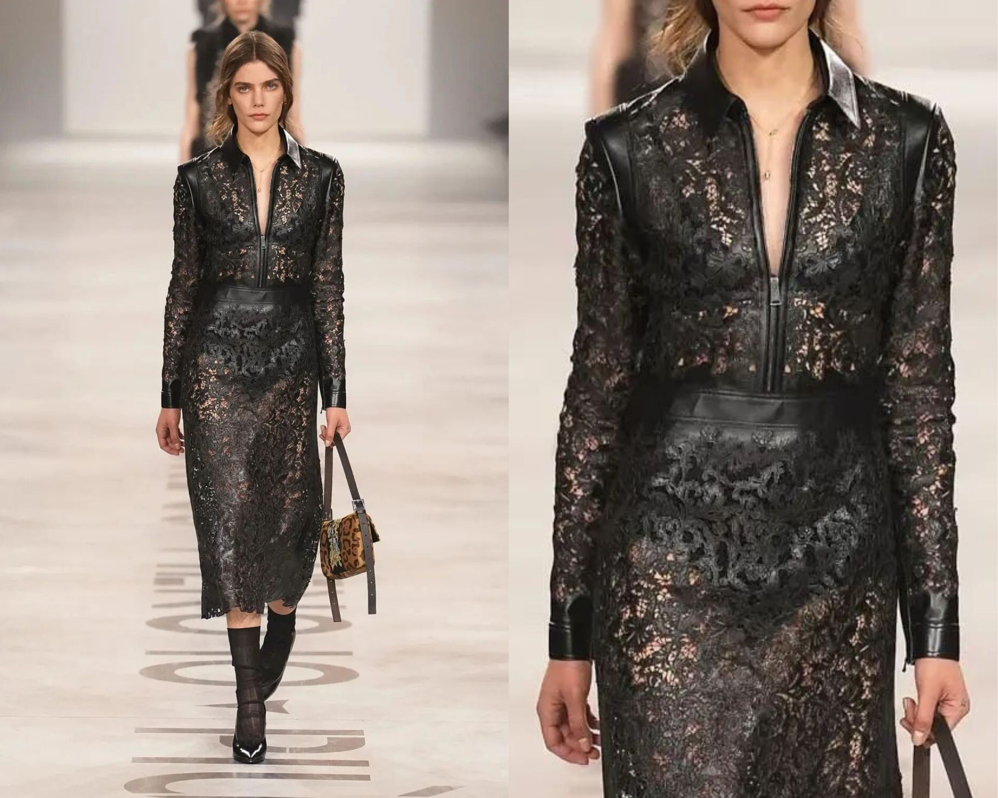 米兰时装周服装设计,FENDI 2026秋冬系列