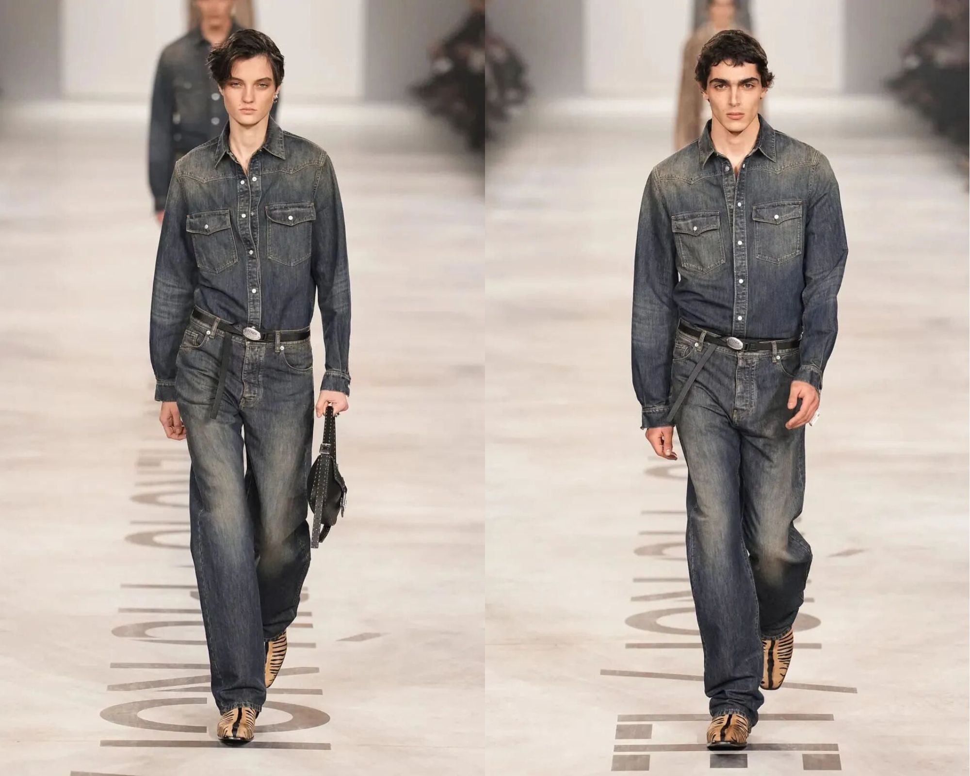 米兰时装周服装设计,FENDI 2026秋冬系列