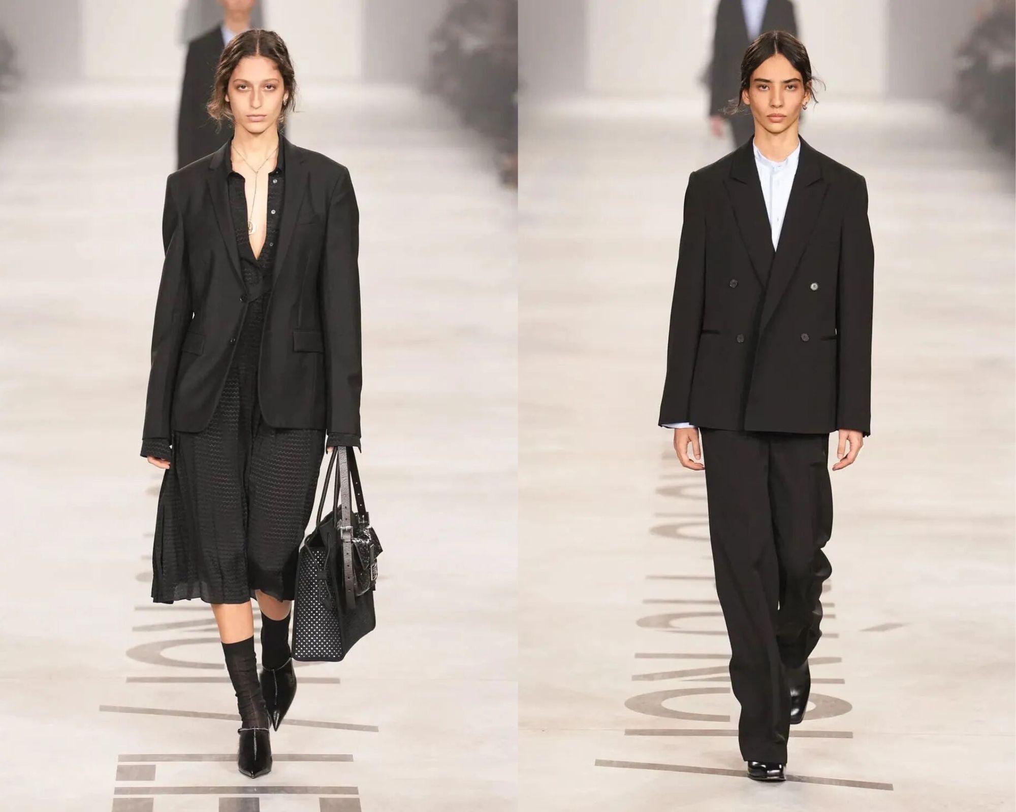 米兰时装周服装设计,FENDI 2026秋冬系列