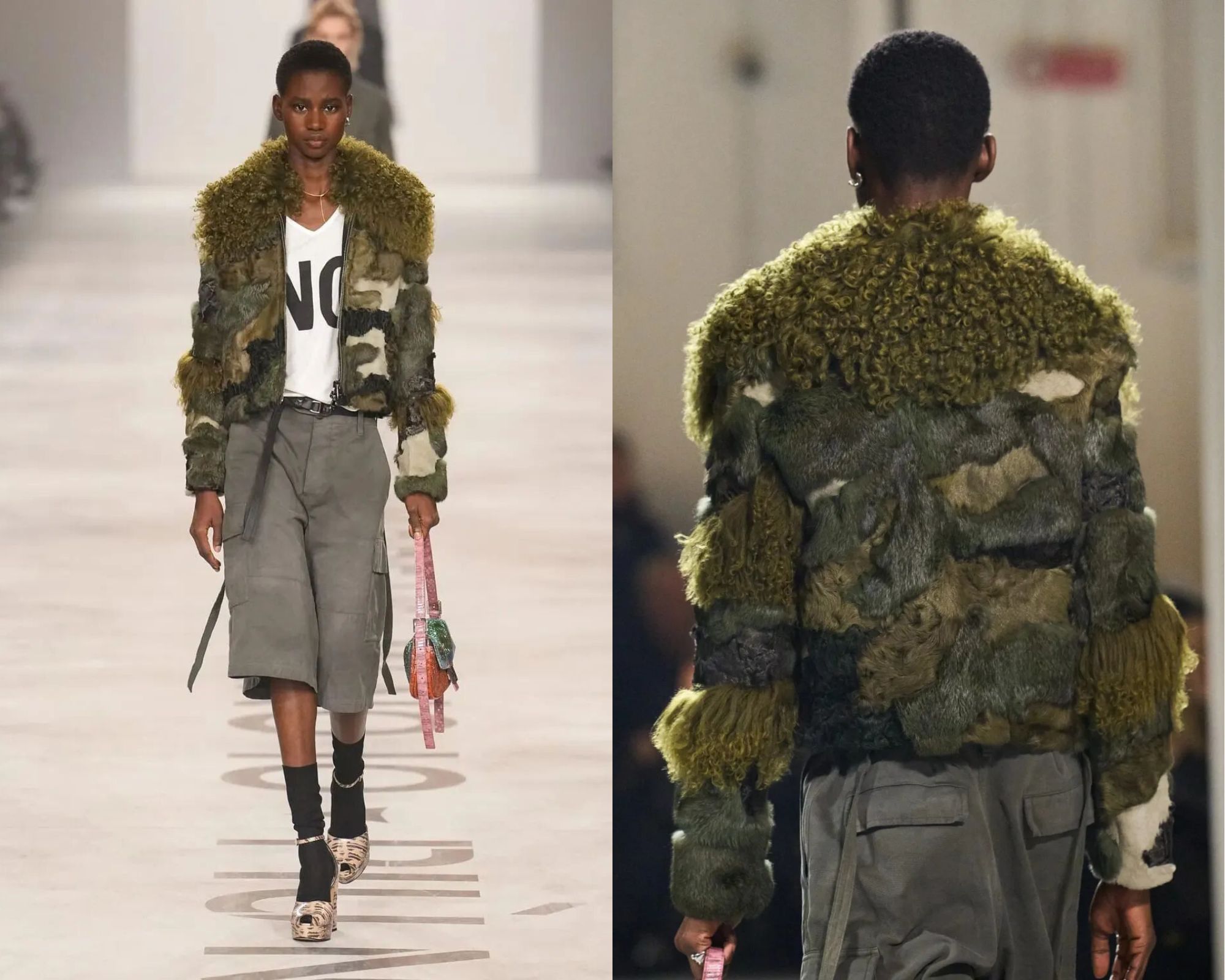 米兰时装周服装设计,FENDI 2026秋冬系列