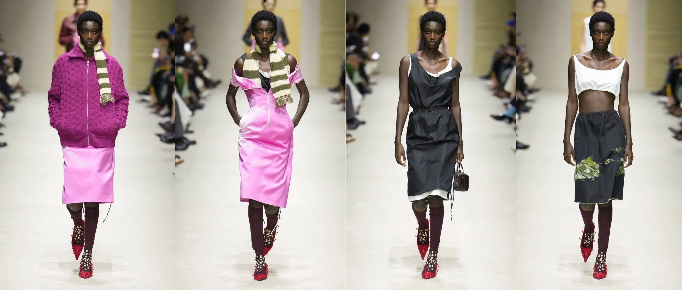 服装设计米兰时装周,Prada 2026秋冬系列