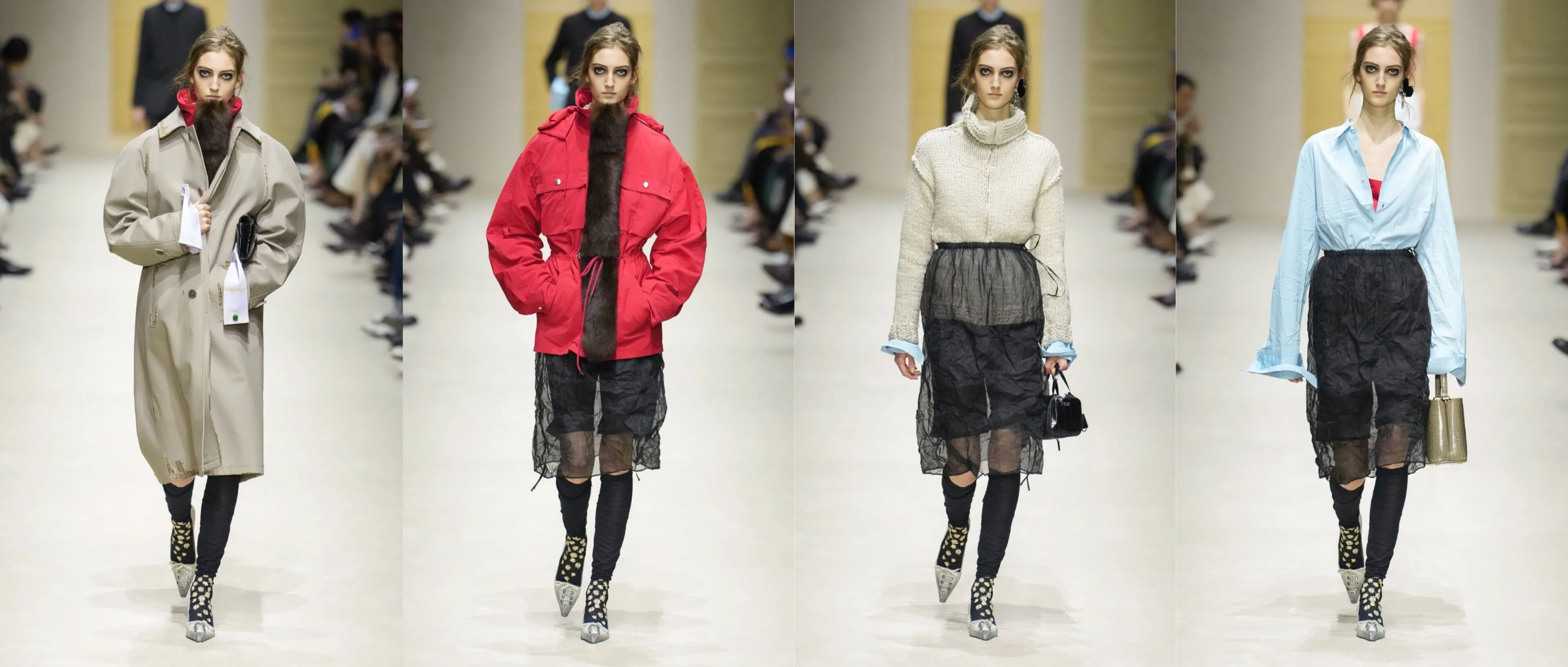 服装设计米兰时装周,Prada 2026秋冬系列