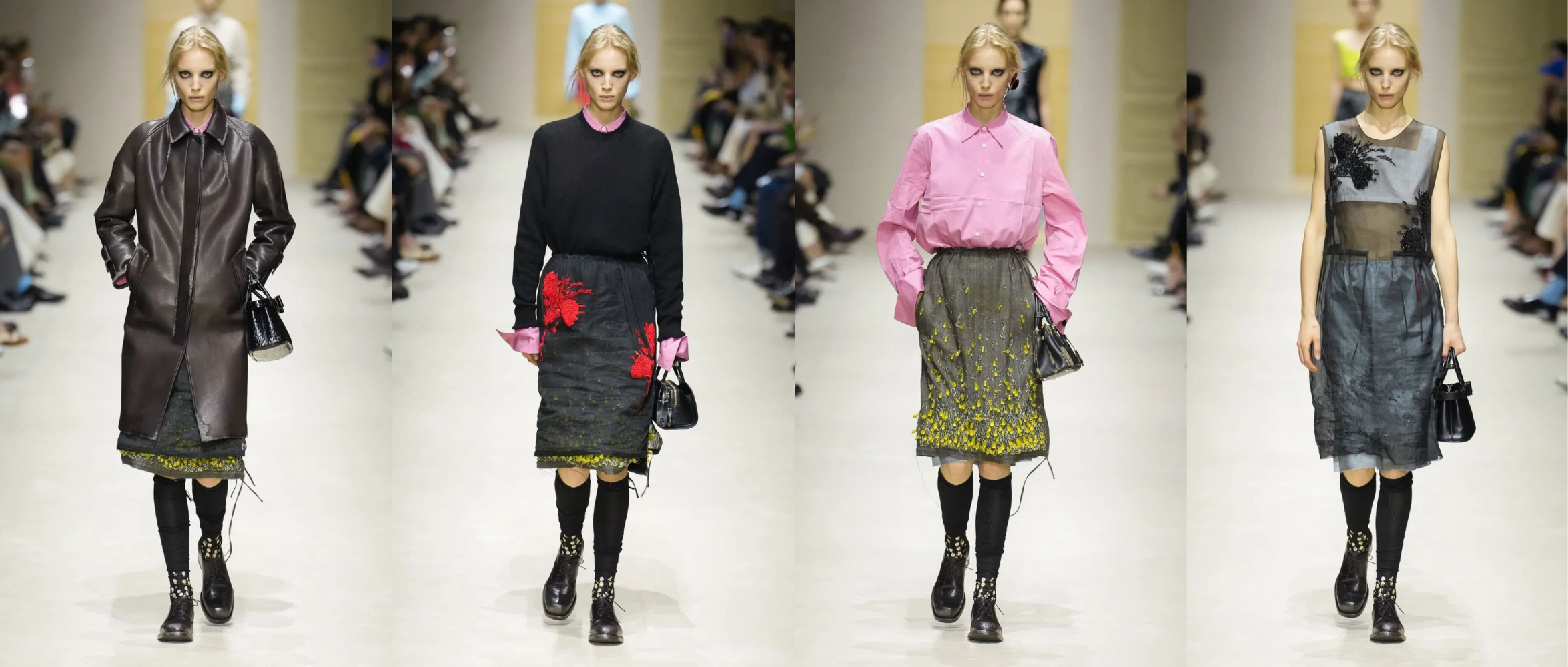 服装设计米兰时装周,Prada 2026秋冬系列