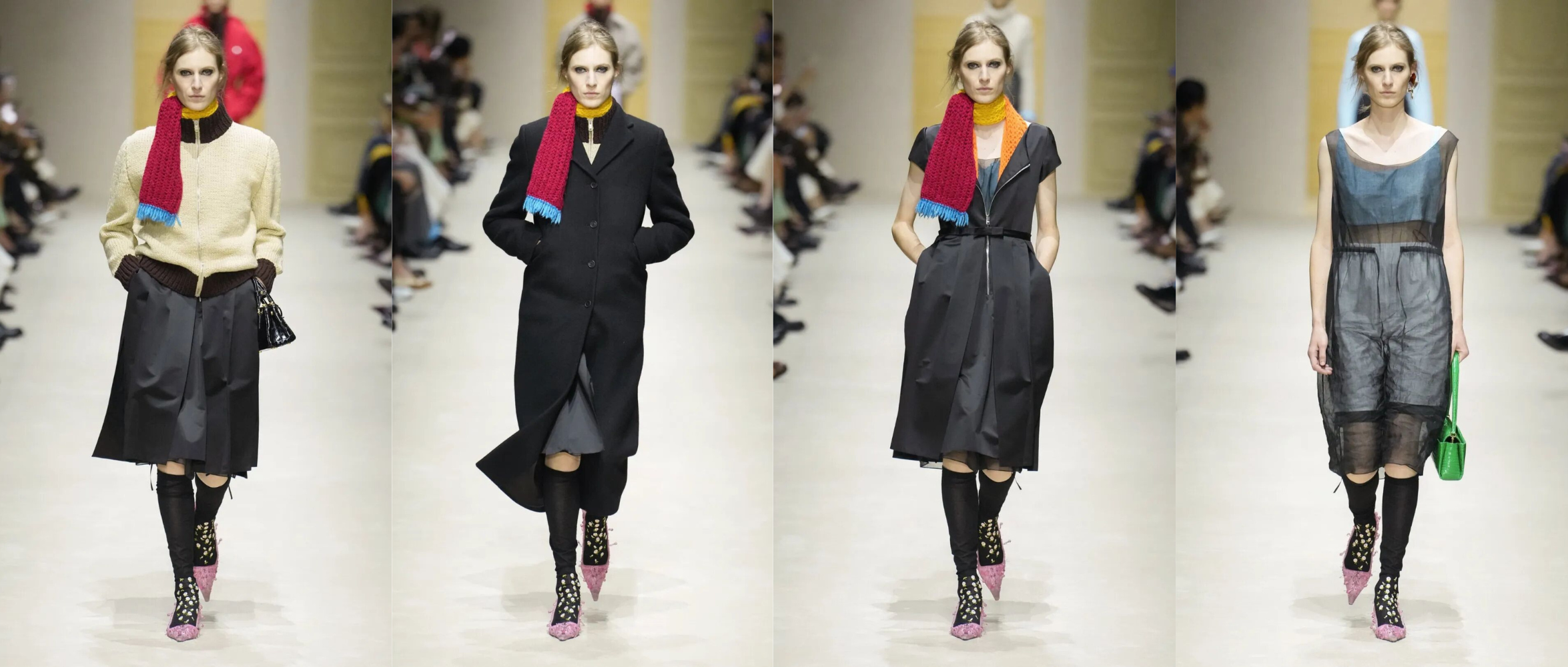 服装设计米兰时装周，Prada 2026秋冬系列