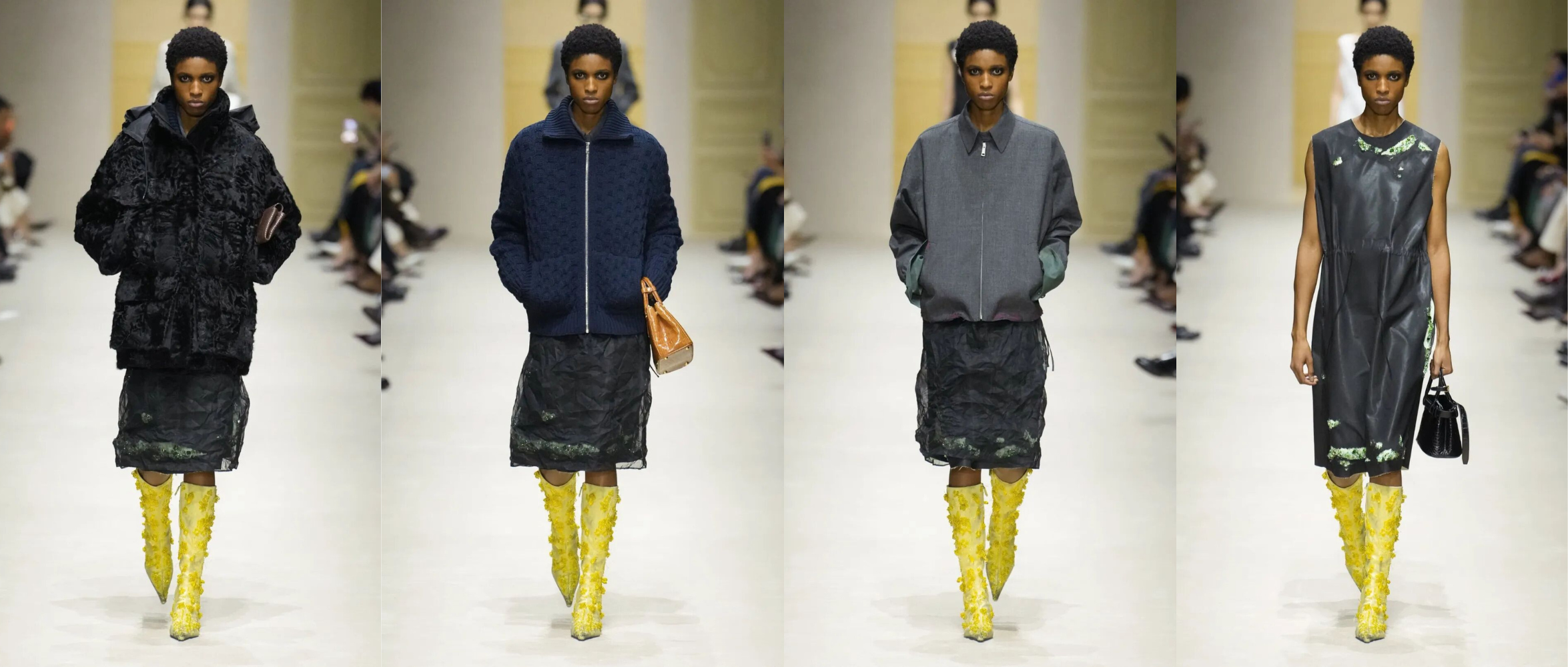 服装设计米兰时装周,Prada 2026秋冬系列