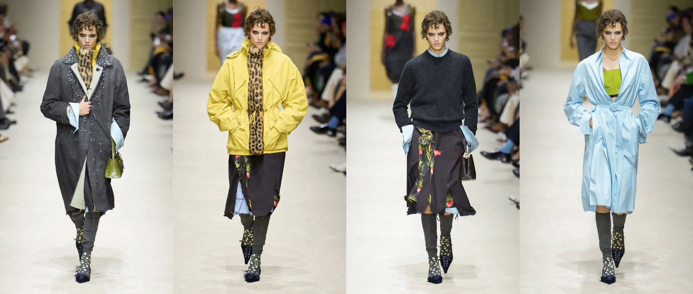 服装设计米兰时装周,Prada 2026秋冬系列