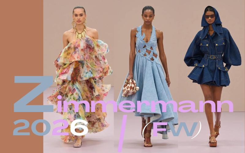 春夏服装设计趋势鉴赏,Zimmermann 2026 春夏成衣系列