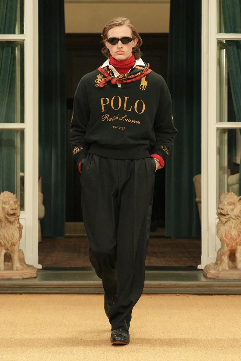 服装设计，男装穿搭灵感，Ralph Lauren2026秋冬男装系列秀