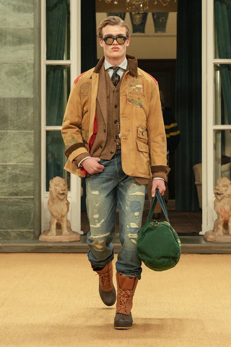 服装设计，男装穿搭灵感，Ralph Lauren2026秋冬男装系列秀