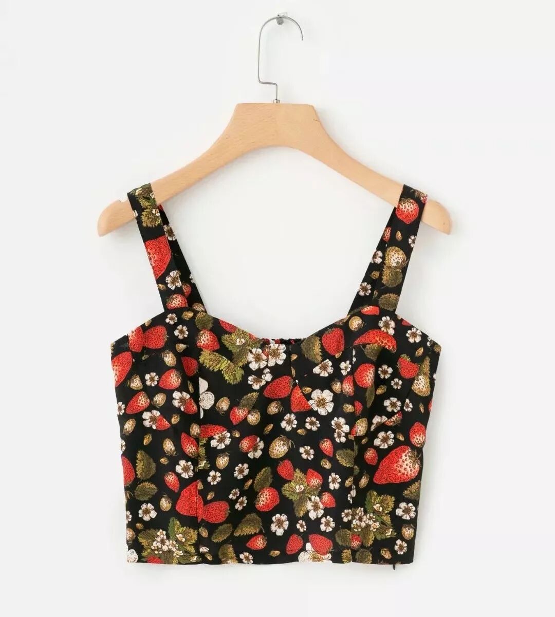 印花面料与服饰运用，草莓印花